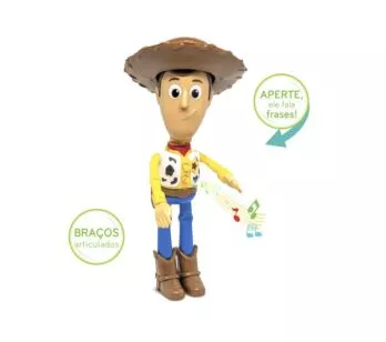 Boneco com Som - Disney Baby - Toy Story - Meu Amigo Woody - Elka