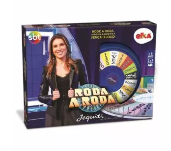 Jogo de Tabuleiro - Roda a Roda Jequiti - SBT - Elka