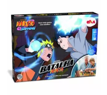 Jogo de Tabuleiro - Naruto Shippuden - Batalha Ninja - Elka
