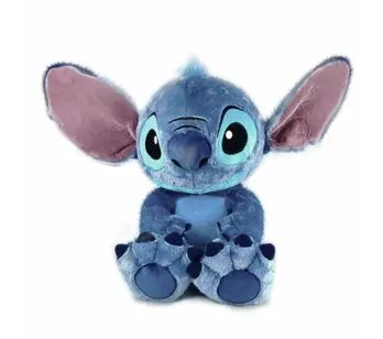 Pelúcia Infantil - 45 cm - Lilo e Stitch - Stitch Big Feet - Grande - Fun Divirta-se