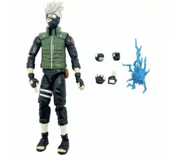 Boneco Articulado com Acessórios - Naruto Shippuden - Kakashi Hatake - Fun Divirta-se