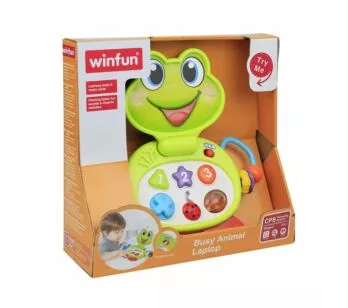 Laptop Infantil Eletrônico - Baby Sapinho - Winfun - Yes Toys