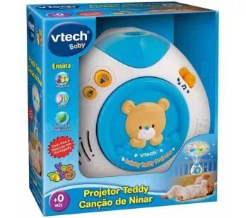 Móbile Infantil Projetor - Teddy Canção de Ninar - Vtech Baby - Yes Toys