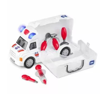 Caminhão com Acessórios - Workshop Junior Truck - Primeiros Socorros - Multikids
