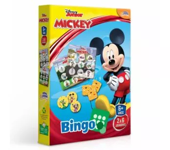 Jogo de Bingo Infantil - Disney Junior - Mickey - Toyster