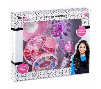 Kit Maquiagem Infantil - My Style Beauty - Super Kit Princesa - Multikids