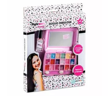 Kit Maquiagem Infantil - My Style Beauty - Estojo Fabulosa - Multikids