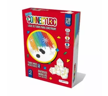 Tubos de Montar - Connectubo - 238 peças - Multikids