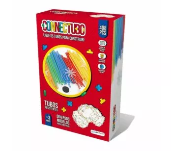 Tubos de Montar - Connectubo - 408 peças - Multikids