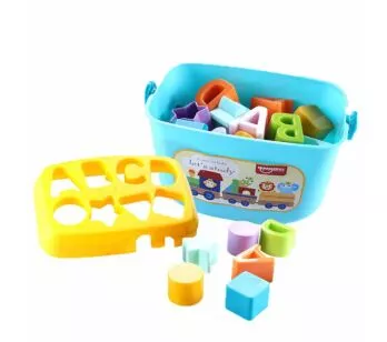 Maletinha Didática de Encaixe - Meus Primeiros Blocos - Multikids Baby