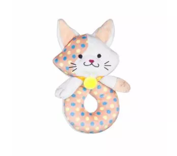 Chocalho Infantil - Mima Bebê Gatinho - Multikids Baby