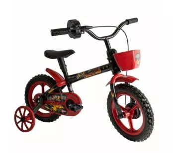 Bicicleta Infantil com Rodinhas - Aro 12 - Hot - Styll Baby