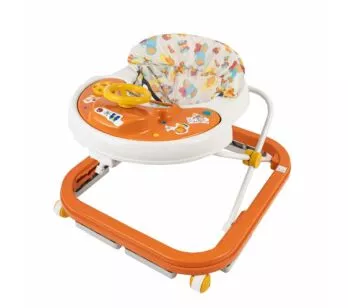 Andador Infantil Sonoro - Laranja - Styll Baby