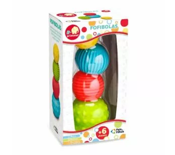 Conjunto de Atividades Bebê - Primma - Fofibolas - Pais e Filhos