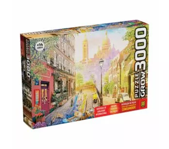 Quebra-Cabeça - 3000 peças - Montmartre - França - Grow
