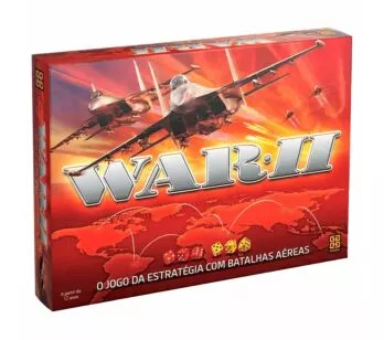 Jogo de Tabuleiro - War 2 - com Batalhas Aéreas - Grow