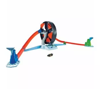 Lançador e Pista - Hot Wheels - Action - Competição Giratória - Mattel