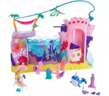 Conjunto e Boneca - Polly Pocket - Aventura Subaquática de Sereia - Mattel