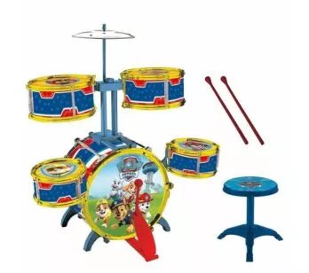 Bateria Infantil - Patrulha Canina - Super Bateria Grande - Candide