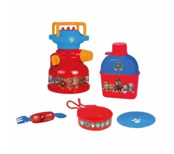 Kit Acampamento Infantil - Patrulha Canina - Cantil e Fogareiro - Candide