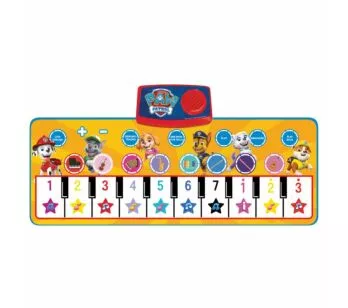 Tapete Piano Infantil - Patrulha Canina - Teclado Musical - Candide