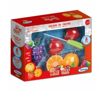 Conjunto Cozinha e Comidinha - Mini Chef - Salada de Frutas - Xalingo