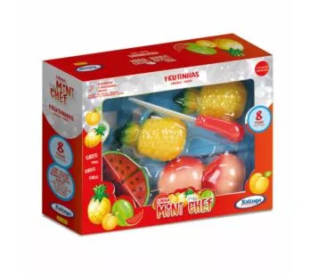 Conjunto Cozinha e Comidinha - Mini Chef - Frutinhas - Xalingo