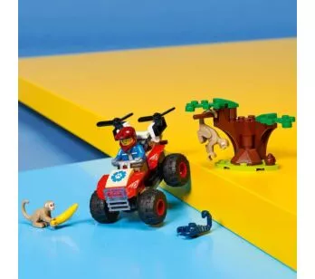 LEGO City - Quadriciclo para Salvar Animais Selvagens - 74 peças - Lego