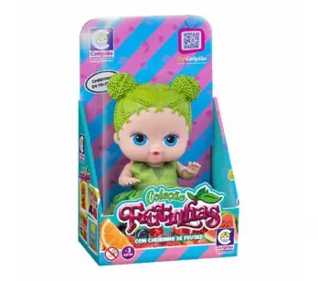 Boneca com Cheirinho - 18 cm - Frutinhas - Limão - Cotiplás