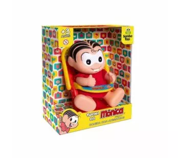 Boneca com Acessórios - Turma da Mônica - Mini Bebê Conforto - Samba Toys