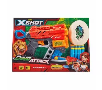 Lançador de Dardos - X-Shot - Dino Attack - Extinct - Candide