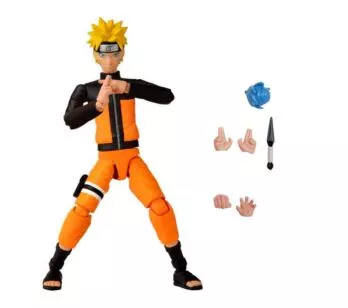 Boneco Articulado com Acessórios - Naruto Shippuden - Naruto Uzumaki - Fun Divirta-se