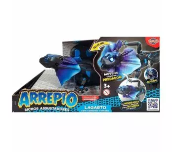 Figura Interativa - Arrepio - Lagarto com Controle Remoto - Toyng