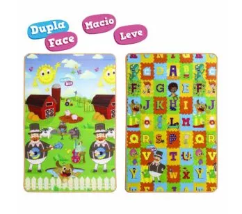 Tapete para Atividades - Mundo Bita - Fazendinha - 180x120 cm - Pecci e Pecci