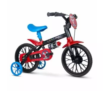 Bicicleta Infantil com Rodinhas - Aro 12 - Mechanic - Nathor