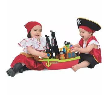 Barco Aventura Pirata - Grande - 44 cm - Mercotoys