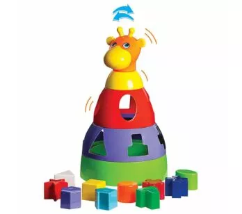 Encaixe de Formas - Baby Didático - Girafa Didática - Mercotoys