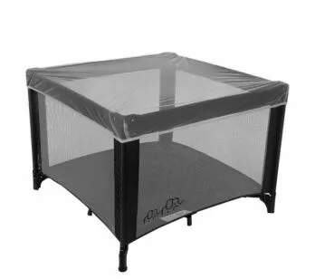 Cercadinho para Bebê - Fun - Quadrado - Preto - Multikids Baby