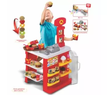 Conjunto Infantil - Lanchonete Magic - 29 Acessórios - Magic Toys