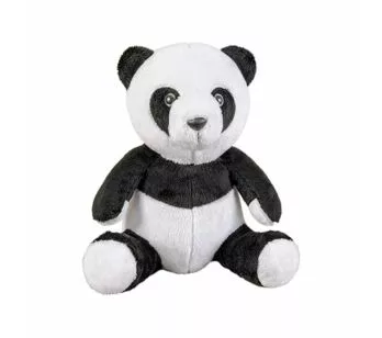 Pelúcia Infantil - Bichos no Mundo - Panda Ásia - Anjos Baby