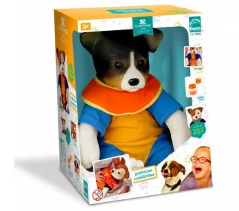 Figura de Vinil - Filhotinho - Bebê Pet Reborn - Fox Paulistinha - Roma