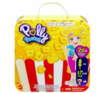 Mini Boneca - Polly Pocket - Pacote de Modas - Pipoca - 24 Surpresas - Mattel