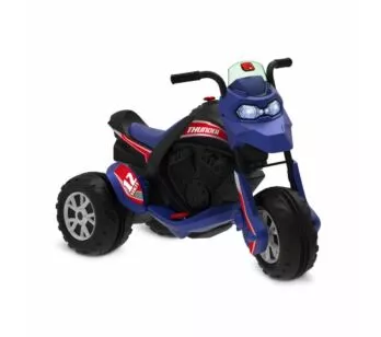 Moto Elétrica Infantil - Thunder - 12v - Preto Black - Bandeirante