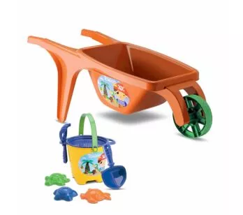 Carriola Infantil com Kit Praia - Tchuco Praia - Sortido - Samba Toys
