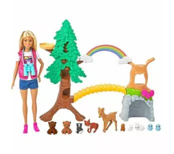 Boneca Articulada - Barbie Profissões - Exploradora - Loira - Mattel