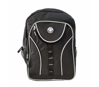 Mochila de Costas Juvenil - Clio Sport - Essencial - Young Division - Preta - Clio Style