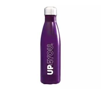 Garrafa Alumínio - Térmica - 22 cm - 500ml - Up4you - Roxo - Luxcel