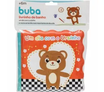 Livrinho de Banho para Bebê - Um Dia com o Ursinho - Buba