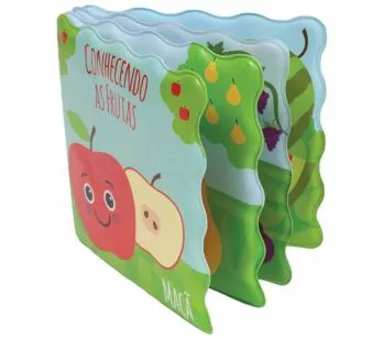 Livrinho de Banho para Bebê - Conhecendo as Frutas - Buba