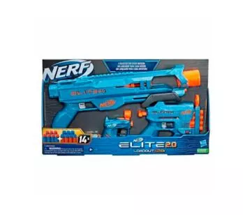 Kit Lançador de Dardos - Nerf Elite 2.0 - Loadout Pack - Hasbro